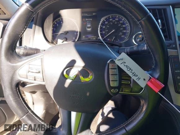 ✅ 2014 Infiniti Q50 Premium • VIN: JN1BV7AP8EM684071 • Лот: 43492881. Опубликован ранее на IAAI с пробегом 168 699 миль. Бесплатный доступ к архиву аукционных продаж из США и подробный отчёт об истории автомобиля на DreamBid. Изображение 11.