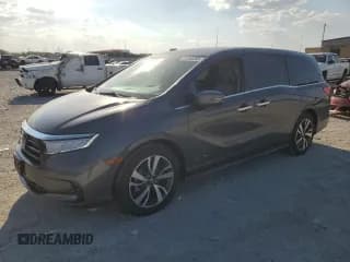 ✅ 2023 Honda Odyssey Touring • VIN: 5FNRL6H89PB029987 • Lot: 81865245. Listed on Copart with 50,346 mi. Free auction sales archive from the USA and detailed vehicle history report at DreamBid. Image 1.