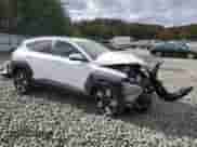 2024 Hyundai Kona SEL with VIN KM8HCCAB4RU153929, listed as a Copart auction lot 75693894 with 3,845 mi miles and Salvage title. Bid and sale history available at DreamBid. Image 4.