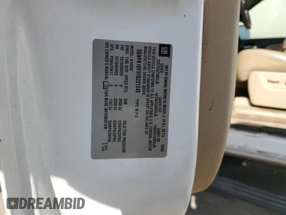 ✅ 2007 Chevrolet Suburban LTZ • VIN: 3GNFK16Y97G221343 • Lot: 85465134. Wystawiony na Copart z przebiegiem Nie podano. Bezpłatny archiwum sprzedaży aukcyjnych z USA i szczegółowy raport historii pojazdu na DreamBid. Zdjęcie 13.