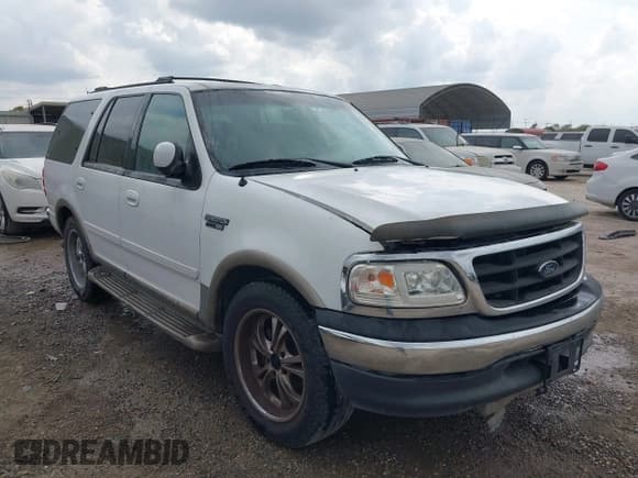 ✅ 2002 Ford Expedition Eddie Bauer • VIN: 1FMRU17L12LA21275 • Lot: 43694245. Listed on IAAI with 202,136 mi. Free auction sales archive from the USA and detailed vehicle history report at DreamBid. Image 1.