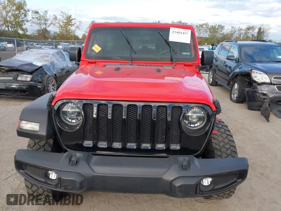 ✅ 2021 Jeep Wrangler Unlimited Sport S • VIN: 1C4HJXDG0MW549393 • Lot: 43404497. Listed on IAAI with 37,542 mi. Free auction sales archive from the USA and detailed vehicle history report at DreamBid. Image 13.