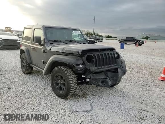 ✅ 2022 Jeep Wrangler Willys Sport • VIN: 1C4GJXAN2NW164546 • Lot: 52257525. Listed on Copart with 34,197 mi. Free auction sales archive from the USA and detailed vehicle history report at DreamBid. Image 11.