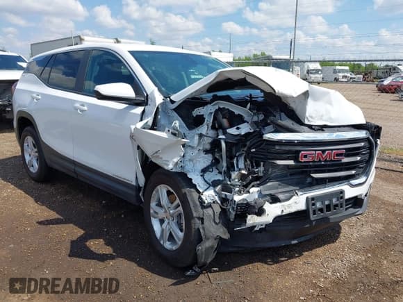 ✅ 2024 GMC Terrain SLE • VIN: 3GKALMEG3RL325268 • Lot: 43335821. Wystawiony na IAAI z przebiegiem 15 068 mil. Bezpłatny archiwum sprzedaży aukcyjnych z USA i szczegółowy raport historii pojazdu na DreamBid. Zdjęcie 1.