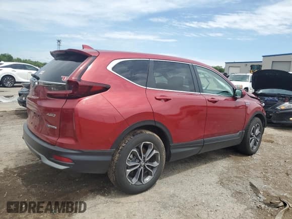 ✅ 2020 Honda CR-V EX-L • VIN: 7FART6H83LE015176 • Lot: 54429965. Listed on Copart with 25,100 mi. Free auction sales archive from the USA and detailed vehicle history report at DreamBid. Image 3.