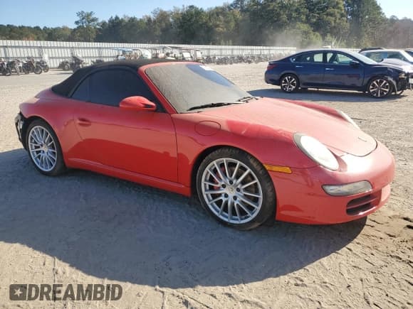 ✅ 2007 Porsche 911 Carrera S • VIN: WP0CB29937S776108 • Lot: 76884034. Listed on Copart with Not provided. Free auction sales archive from the USA and detailed vehicle history report at DreamBid. Image 4.