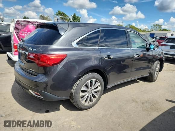 ✅ 2015 Acura MDX Technology • VIN: 5FRYD4H60FB020068 • Lot: 71476875. Listed on Copart with 151,622 mi. Free auction sales archive from the USA and detailed vehicle history report at DreamBid. Image 3.