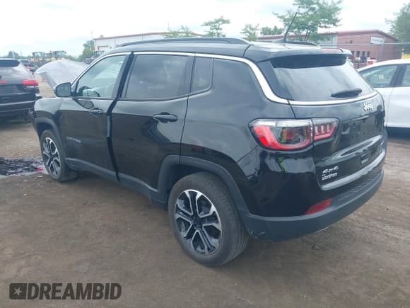 ✅ 2023 Jeep Compass Limited • VIN: 3C4NJDCN8PT528738 • Lot: 42827867. Wystawiony na IAAI z przebiegiem 38 650 mil. Bezpłatny archiwum sprzedaży aukcyjnych z USA i szczegółowy raport historii pojazdu na DreamBid. Zdjęcie 3.