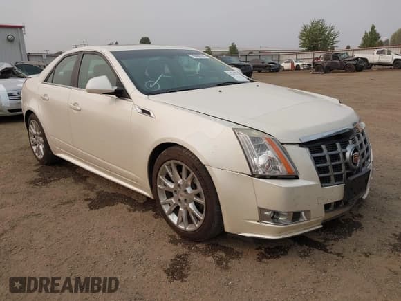 ✅ 2012 Cadillac CTS Premium • VIN: 1G6DS5E31C0153943 • Lot: 43161473. Listed on IAAI with 51,932 mi. Free auction sales archive from the USA and detailed vehicle history report at DreamBid. Image 1.