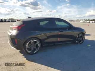 2020 Hyundai Veloster Turbo z VIN KMHTH6AB3LU021927, wystawiony jako Copart lot #85127795 z przebiegiem 47 854 mil mil oraz Szkoda całkowita • Salvage title. Historia ofert i sprzedaży dostępna na DreamBid. Obrazek 3.