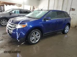 ✅ 2013 Ford Edge Limited • VIN: 2FMDK3K92DBB13814 • Lot: 84282485. Listed on Copart with 137,812 mi. Free auction sales archive from the USA and detailed vehicle history report at DreamBid. Image 1.