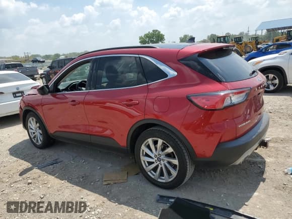 ✅ 2021 Ford Escape Titanium Hybrid • VIN: 1FMCU9DZ9MUA94727 • Lot: 68793385. Wystawiony na Copart z przebiegiem 38 114 mil. Bezpłatny archiwum sprzedaży aukcyjnych z USA i szczegółowy raport historii pojazdu na DreamBid. Zdjęcie 2.