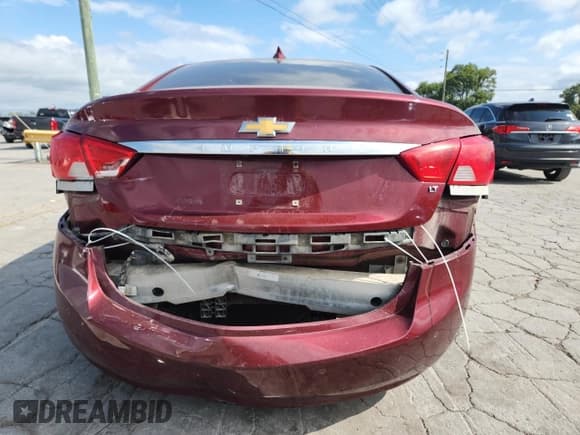 ✅ 2016 Chevrolet Impala LT • VIN: 2G1105SA2G9174720 • Lot: 68329885. Listed on Copart with 123,510 mi. Free auction sales archive from the USA and detailed vehicle history report at DreamBid. Image 6.