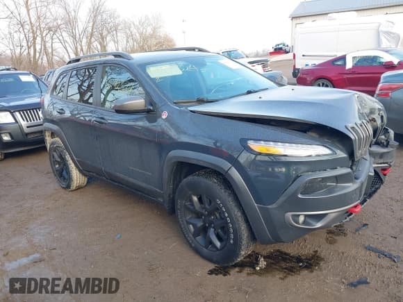 ✅ 2017 Jeep Cherokee Trailhawk • VIN: 1C4PJMBS4HW647852 • Lot: 41192324. Wystawiony na IAAI z przebiegiem 116 429 mil. Bezpłatny archiwum sprzedaży aukcyjnych z USA i szczegółowy raport historii pojazdu na DreamBid. Zdjęcie 1.