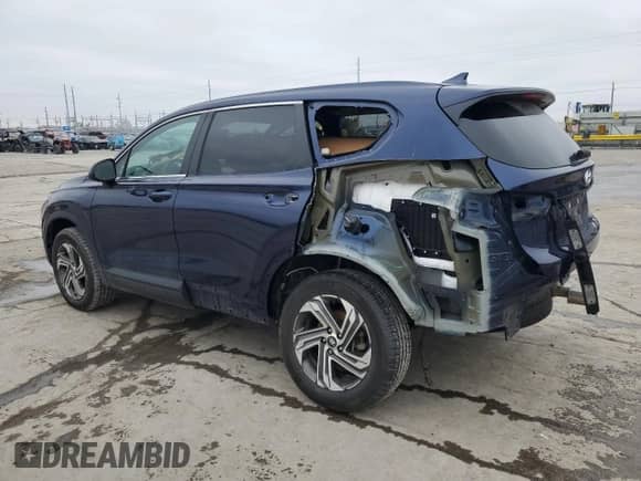 2022 Hyundai Santa Fe SE z VIN 5NMS1DAJ5NH472044, wystawiony jako Copart lot #44422575 z przebiegiem 82 991 mil mil oraz Szkoda całkowita • Salvage title. Historia ofert i sprzedaży dostępna na DreamBid. Obrazek 2.