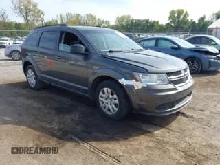✅ 2017 Dodge Journey SE • VIN: 3C4PDCABXHT560045 • Lot: 43332641. Wystawiony na IAAI z przebiegiem 159 859 mil. Bezpłatny archiwum sprzedaży aukcyjnych z USA i szczegółowy raport historii pojazdu na DreamBid. Zdjęcie 1.