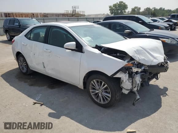 ✅ 2014 Toyota Corolla L • VIN: 2T1BURHE5EC090406 • Lot: 71512065. Listed on Copart with 37,835 mi. Free auction sales archive from the USA and detailed vehicle history report at DreamBid. Image 4.