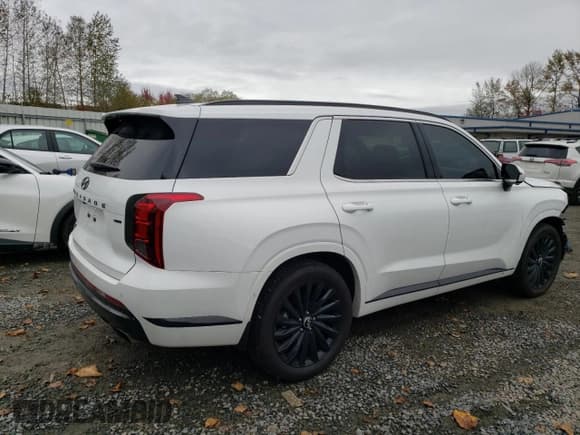 ✅ 2024 Hyundai Palisade Calligraphy • VIN: KM8R7DGE0RU773192 • Лот: 76116504. Опубликован ранее на Copart с пробегом 8 276 миль. Бесплатный доступ к архиву аукционных продаж из США и подробный отчёт об истории автомобиля на DreamBid. Изображение 3.