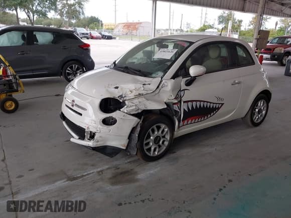 ✅ 2016 FIAT 500 Pop • VIN: 3C3CFFAR7GT193485 • Лот: 43811626. Опубликован ранее на IAAI с пробегом 70 326 миль. Бесплатный доступ к архиву аукционных продаж из США и подробный отчёт об истории автомобиля на DreamBid. Изображение 2.