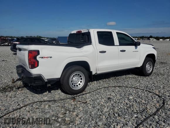 ✅ 2025 Chevrolet Colorado 4WD Work Truck • VIN: 1GCPTBEK5S1142448 • Lot: 80461535. Listed on Copart with 9,698 mi. Free auction sales archive from the USA and detailed vehicle history report at DreamBid. Image 3.
