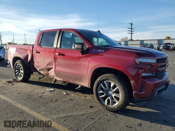 ✅ 2020 Chevrolet Silverado 1500 RST • VIN: 1GCUYEED1LZ277338 • Lot: 82758465. Listed on Copart with 98,118 mi. Free auction sales archive from the USA and detailed vehicle history report at DreamBid. Image 4.