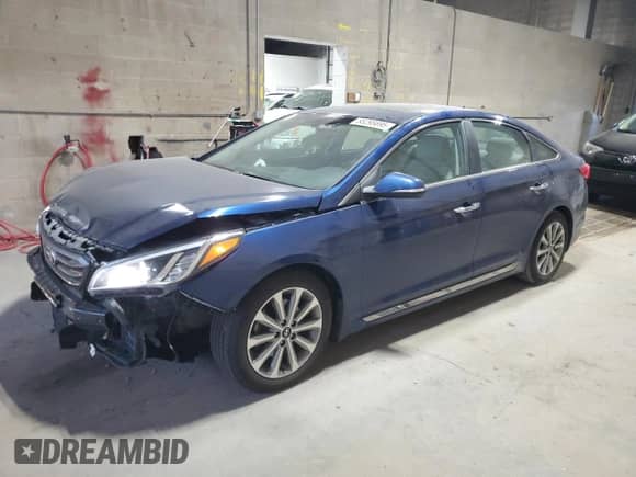 ✅ 2017 Hyundai Sonata Limited • VIN: 5NPE34AF1HH559403 • Lot: 85295695. Listed on Copart with 93,203 mi. Free auction sales archive from the USA and detailed vehicle history report at DreamBid. Image 1.