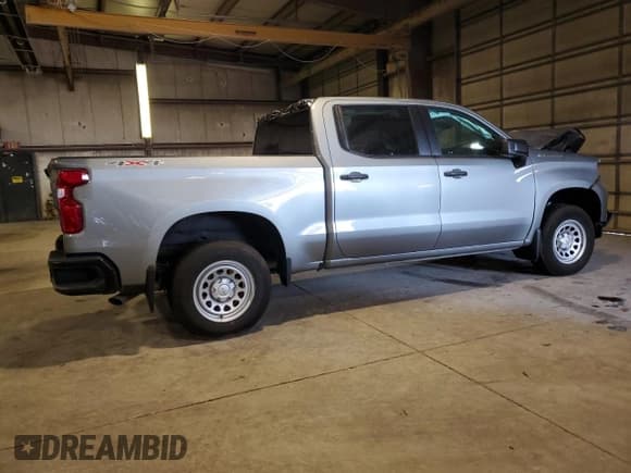 ✅ 2024 Chevrolet Silverado 1500 Work Truck • VIN: 3GCPDAEK4RG239062 • Lot: 84399415. Listed on Copart with 6,590 mi. Free auction sales archive from the USA and detailed vehicle history report at DreamBid. Image 3.