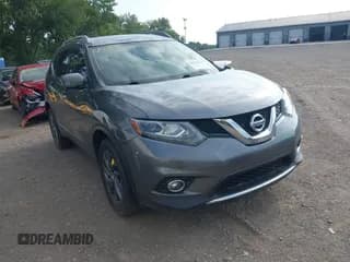 ✅ 2016 Nissan Rogue SL • VIN: 5N1AT2MV7GC823400 • Lot: 42989250. Listed on IAAI with 121,224 mi. Free auction sales archive from the USA and detailed vehicle history report at DreamBid. Image 1.