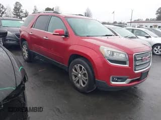 ✅ 2014 GMC Acadia SLT • VIN: 1GKKVSKD4EJ238218 • Lot: 43874703. Listed on IAAI with 163,736 mi. Free auction sales archive from the USA and detailed vehicle history report at DreamBid. Image 1.