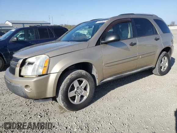 ✅ 2005 Chevrolet Equinox LS • VIN: 2CNDL13F356202212 • Лот: 51539295. Опубликован ранее на Copart с пробегом 121 236 миль. Бесплатный доступ к архиву аукционных продаж из США и подробный отчёт об истории автомобиля на DreamBid. Изображение 1.