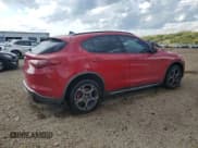 ✅ 2022 Alfa Romeo Stelvio Ti • VIN: ZASPAKBN7N7D37724 • Lot: 71192215. Listed on Copart with 36,142 mi. Free auction sales archive from the USA and detailed vehicle history report at DreamBid. Image 3.