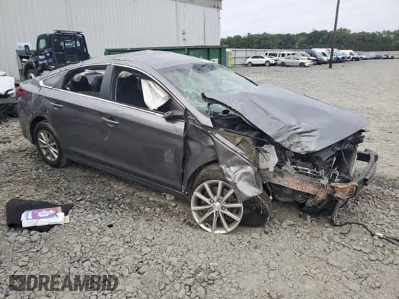 2018 Hyundai Sonata SE with VIN 5NPE24AFXJH682318, listed as a Copart auction lot 82054125 with 74,159 mi miles and Salvage title. Bid and sale history available at DreamBid. Image 4.