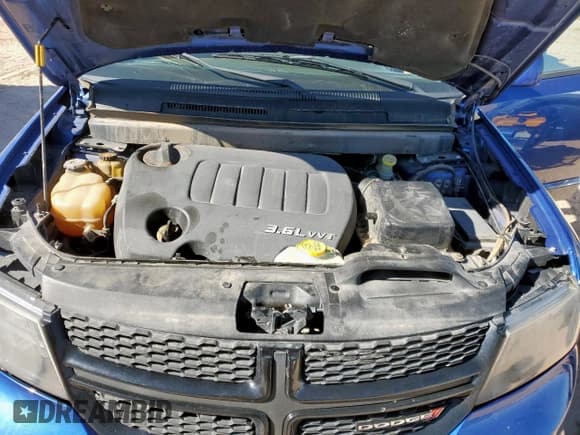 ✅ 2015 Dodge Journey Crossroad • VIN: 3C4PDCGG1FT566106 • Lot: 90481675. Listed on Copart with 142,790 mi. Free auction sales archive from the USA and detailed vehicle history report at DreamBid. Image 12.