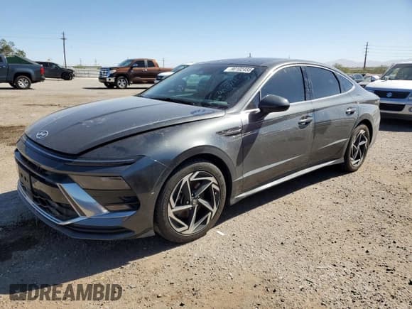 ✅ 2024 Hyundai Sonata SEL • VIN: KMHL14JA7RA350219 • Lot: 90102455. Listed on Copart with 28,962 mi. Free auction sales archive from the USA and detailed vehicle history report at DreamBid. Image 1.