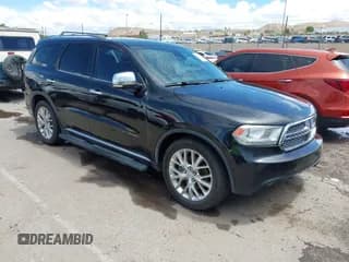 ✅ 2014 Dodge Durango Citadel • VIN: 1C4SDHET0EC307558 • Lot: 42213588. Listed on IAAI with 191,221 mi. Free auction sales archive from the USA and detailed vehicle history report at DreamBid. Image 1.