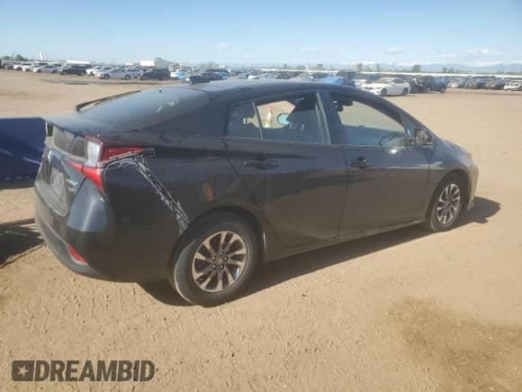 2020 Toyota Prius L Eco с VIN JTDKARFU2L3114427, выставлен на аукционе Copart как лот 57138115 с пробегом 255 617 миль миль и Списание • Salvage title. История ставок и продаж доступна на DreamBid. Изображение 3.