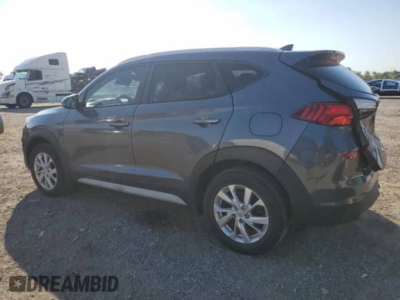 2019 Hyundai Tucson Value with VIN KM8J33A44KU945006, listed as a Copart auction lot 70196195 with 108,304 mi miles and Salvage title. Bid and sale history available at DreamBid. Image 2.