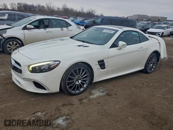 ✅ 2019 Mercedes-Benz SL 550 • VIN: WDDJK7DA1KF055721 • Lot: 96308905. Wystawiony na Copart z przebiegiem 27 542 mil. Bezpłatny archiwum sprzedaży aukcyjnych z USA i szczegółowy raport historii pojazdu na DreamBid. Zdjęcie 1.