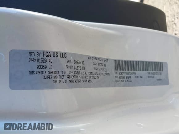 ✅ 2017 FIAT 500 Abarth • VIN: 3C3CFFFHXHT604220 • Лот: 41631440. Опубликован ранее на IAAI с пробегом 108 549 миль. Бесплатный доступ к архиву аукционных продаж из США и подробный отчёт об истории автомобиля на DreamBid. Изображение 9.