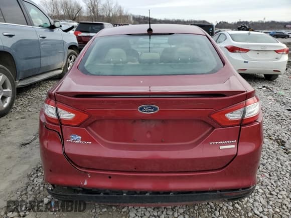 ✅ 2016 Ford Fusion Titanium • VIN: 3FA6P0K93GR362020 • Lot: 42374815. Listed on Copart with 185,153 mi. Free auction sales archive from the USA and detailed vehicle history report at DreamBid. Image 6.