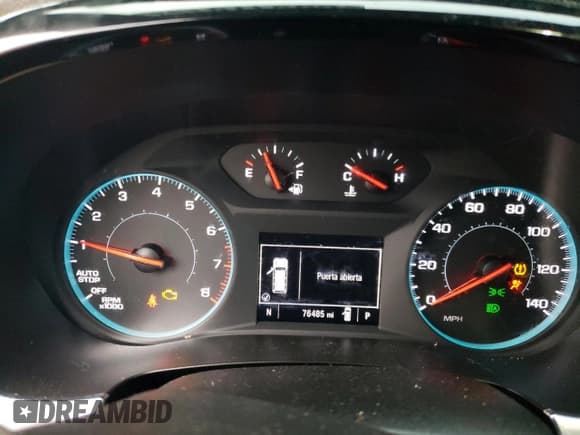 ✅ 2023 Chevrolet Traverse LT Cloth • VIN: 1GNERGKW2PJ126068 • Lot: 80917015. Wystawiony na Copart z przebiegiem 76 485 mil. Bezpłatny archiwum sprzedaży aukcyjnych z USA i szczegółowy raport historii pojazdu na DreamBid. Zdjęcie 9.