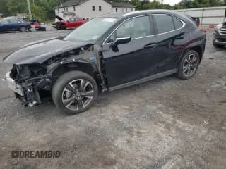 ✅ 2023 Lexus UX 250h Premium • VIN: JTHP6JBH1P2155868 • Lot: 69149765. Wystawiony na Copart z przebiegiem 19 392 mil. Bezpłatny archiwum sprzedaży aukcyjnych z USA i szczegółowy raport historii pojazdu na DreamBid. Zdjęcie 1.