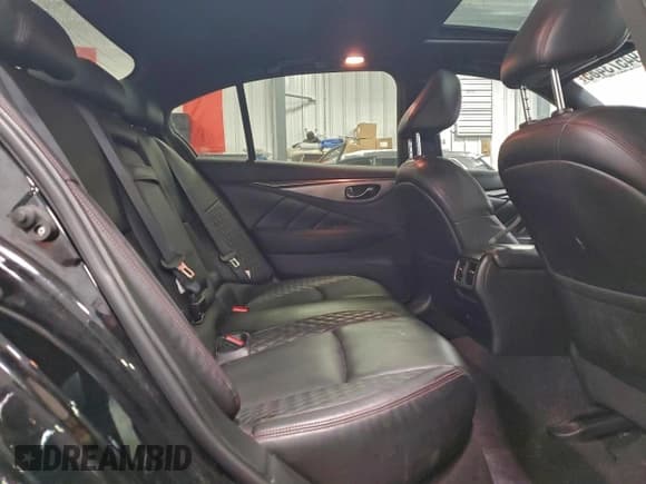 ✅ 2018 Infiniti Q50 Red Sport 400 • VIN: JN1FV7AR7JM480522 • Lot: 94573485. Listed on Copart with 174,642 mi. Free auction sales archive from the USA and detailed vehicle history report at DreamBid. Image 10.