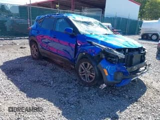 ✅ 2021 Kia Seltos LX • VIN: KNDEPCAA8M7045968 • Lot: 43161633. Listed on IAAI with 63,067 mi. Free auction sales archive from the USA and detailed vehicle history report at DreamBid. Image 1.