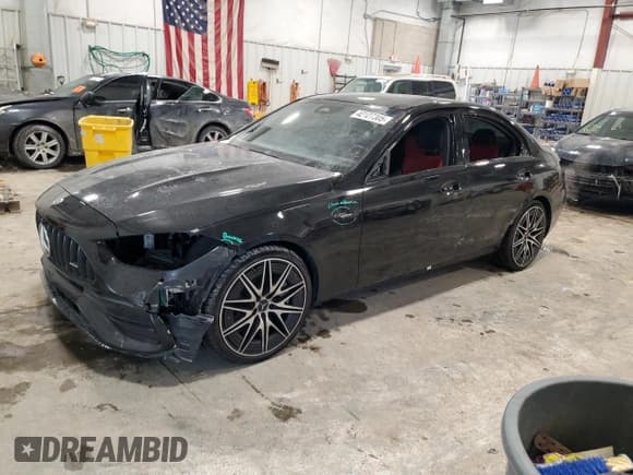 ✅ 2023 Mercedes-Benz C 43 AMG • VIN: W1KAF8HB4PR105840 • Lot: 42127305. Wystawiony na Copart z przebiegiem 16 712 mil. Bezpłatny archiwum sprzedaży aukcyjnych z USA i szczegółowy raport historii pojazdu na DreamBid. Zdjęcie 1.