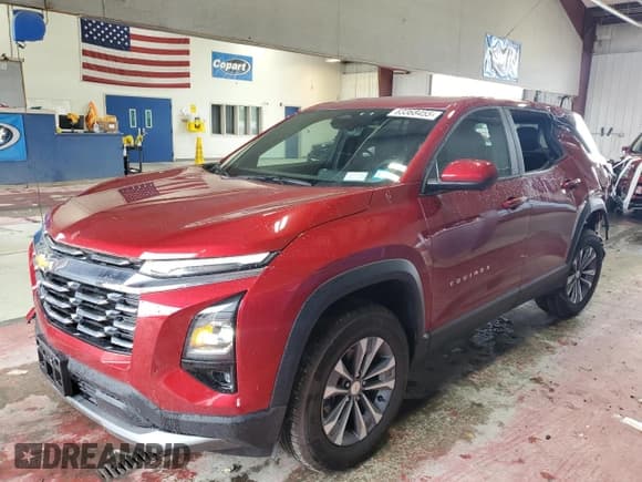 ✅ 2025 Chevrolet Equinox AWD LT • VIN: 3GNAXPEG9SL160261 • Lot: 63368455. Wystawiony na Copart z przebiegiem 420 mil. Bezpłatny archiwum sprzedaży aukcyjnych z USA i szczegółowy raport historii pojazdu na DreamBid. Zdjęcie 1.