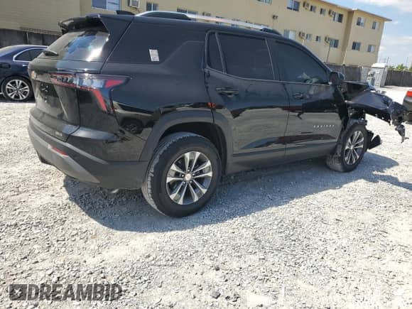 2025 Chevrolet Equinox AWD LT z VIN 3GNAXPEG1SL134737, wystawiony jako Copart lot #53182575 z przebiegiem 1 497 mil mil oraz Szkoda całkowita • Salvage title. Historia ofert i sprzedaży dostępna na DreamBid. Obrazek 3.