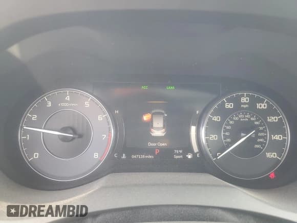 ✅ 2021 Acura RDX Advance • VIN: 5J8TC2H73ML032089 • Lot: 71978115. Listed on Copart with 47,135 mi. Free auction sales archive from the USA and detailed vehicle history report at DreamBid. Image 9.