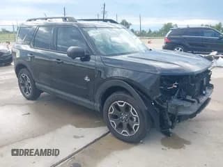 ✅ 2025 Ford Bronco Sport Outer Banks • VIN: 3FMCR9CN7SRE13983 • Lot: 43307193. Wystawiony na IAAI z przebiegiem 3 272 mil. Bezpłatny archiwum sprzedaży aukcyjnych z USA i szczegółowy raport historii pojazdu na DreamBid. Zdjęcie 1.