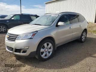 2016 Chevrolet Traverse LT with VIN 1GNKRGKD4GJ280055, listed as a Copart auction lot 80190205 with 153,510 mi miles and Clean title. Bid and sale history available at DreamBid. Image 1.